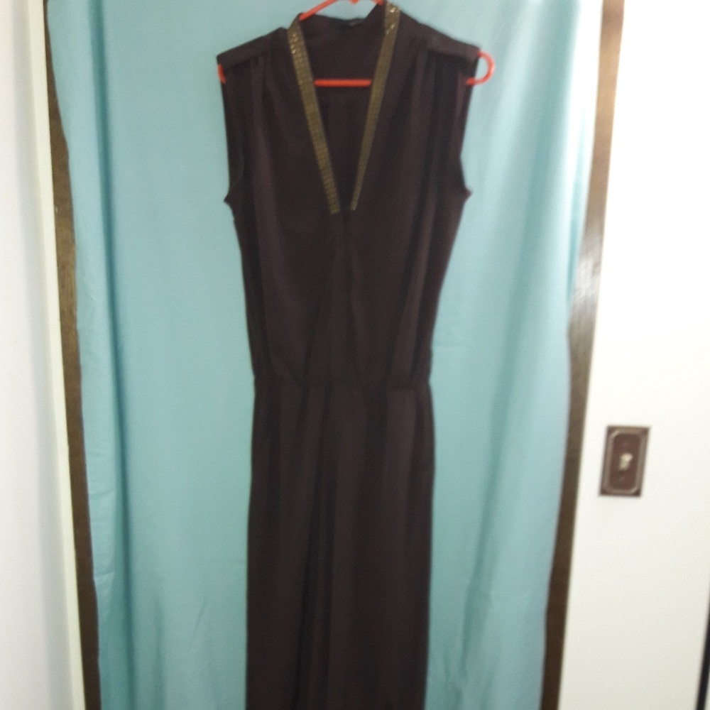 Brown jumpsuit